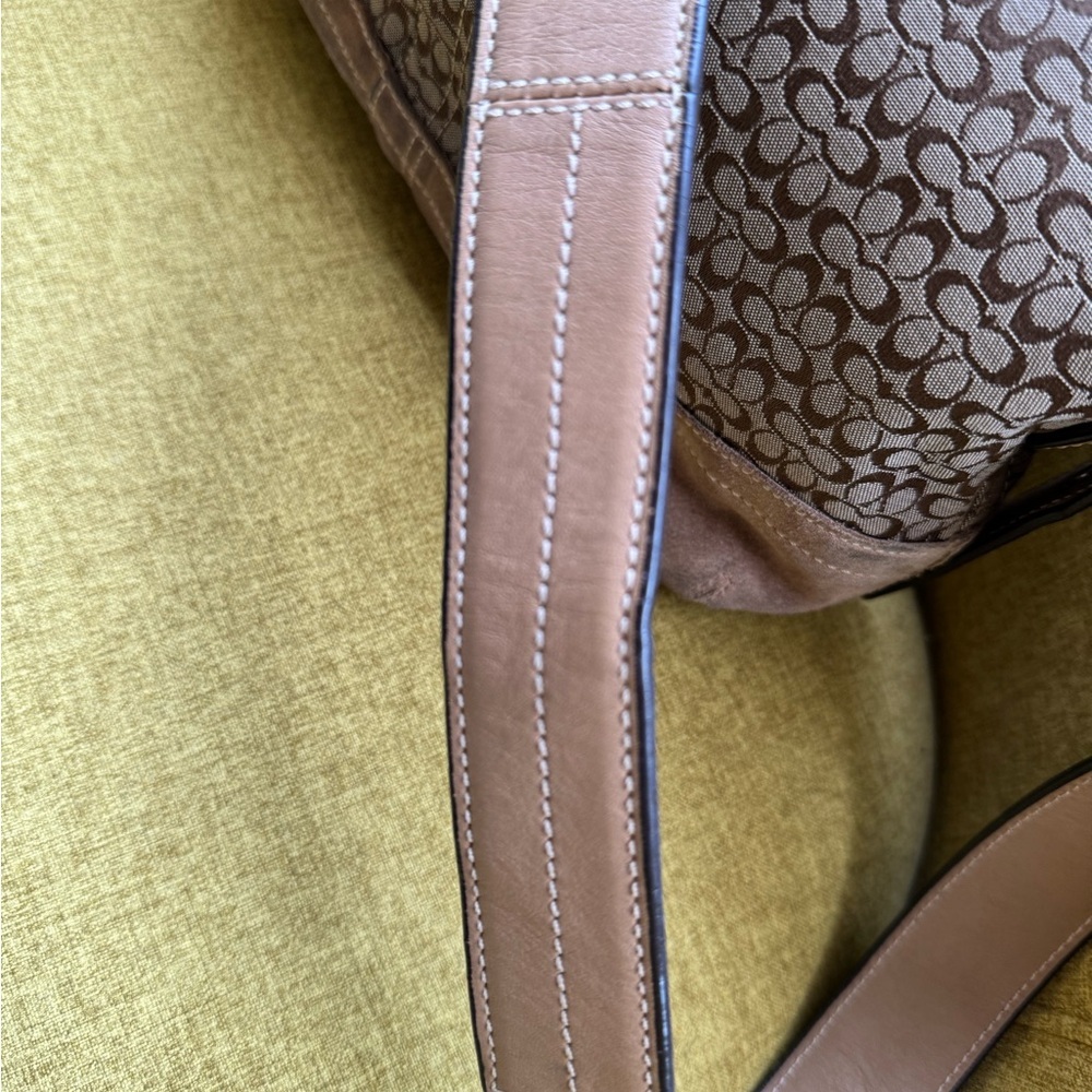 Y2K signature Coach bag purse 2 way - Picture 15 of 15